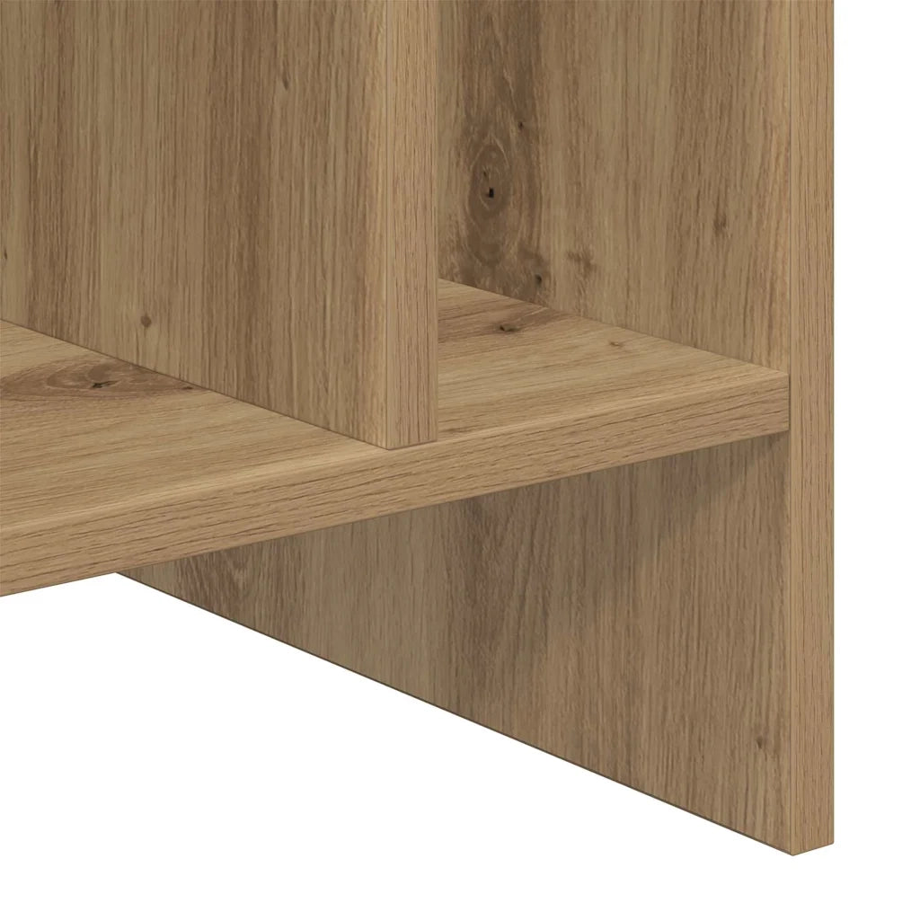Mobile porta vinili Rovere artigianale 78.5 x 35 x 45 cm CFW5938786