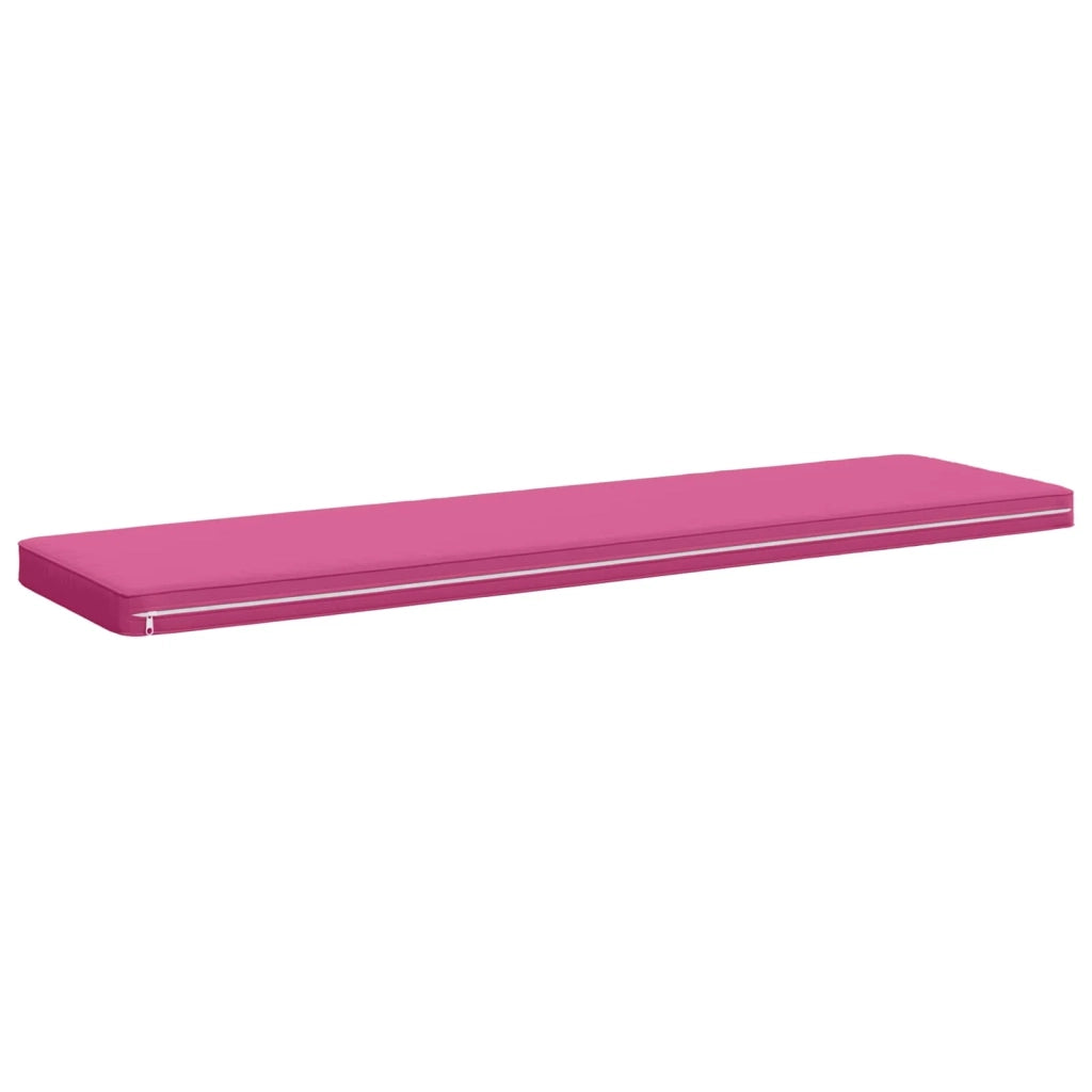 Cuscini per Panchina a 2 Pezzi VUGHT 2 pz 100% Poliestere Rosa 951391