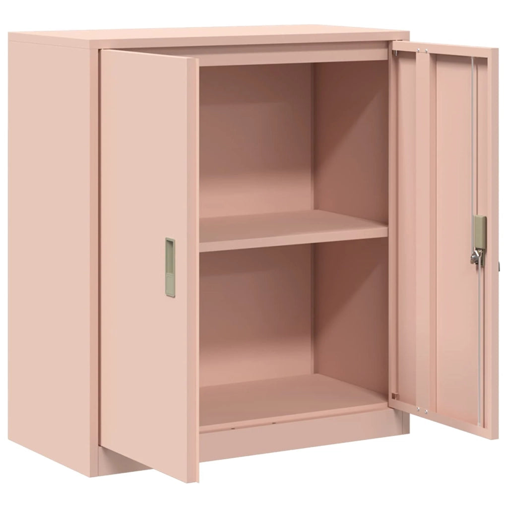 Armadio Rosa 80 x 40 x 90 cm Acciaio