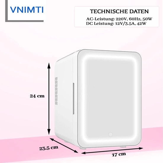 Mini Bar Refrigeratore per Prodotti di Cura della Pelle 

Modello: 
Specifica: 40L, 12V, 1.5A, 18W, Temperatura: 5-20°C