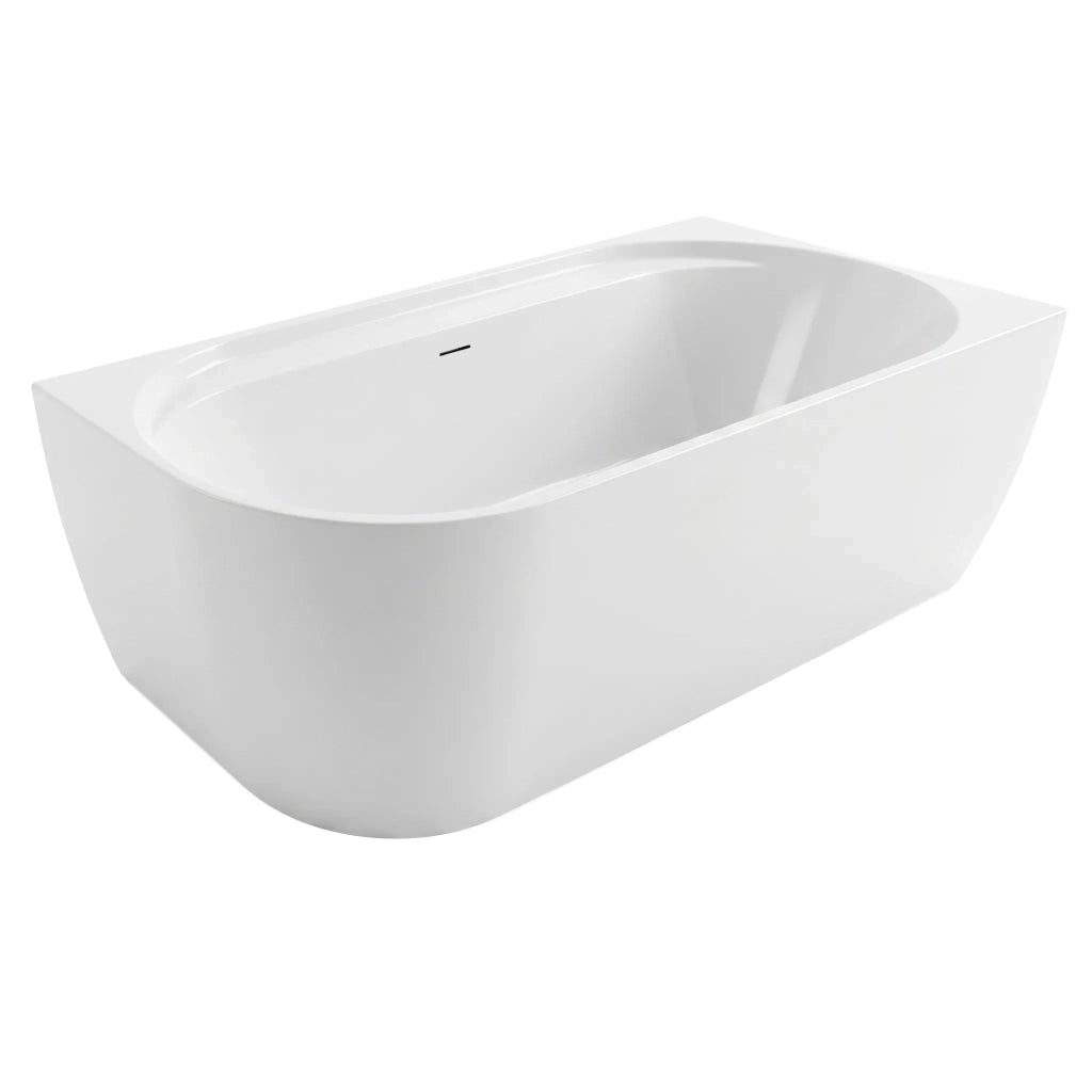 Vasca Bagno Rea Marion Right 170cm Copritappo nero