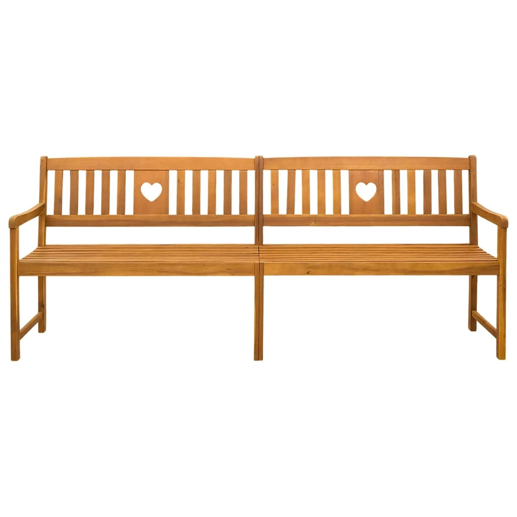 Panchina da esterno Naturale 220 x 55,5 x 90 cm