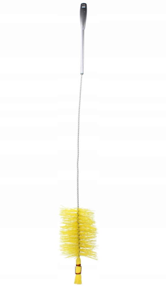 Spazzola KADAX per lavare palloncini, damigiane, galloni di vetro, lunga 90 cm, flessibile.
