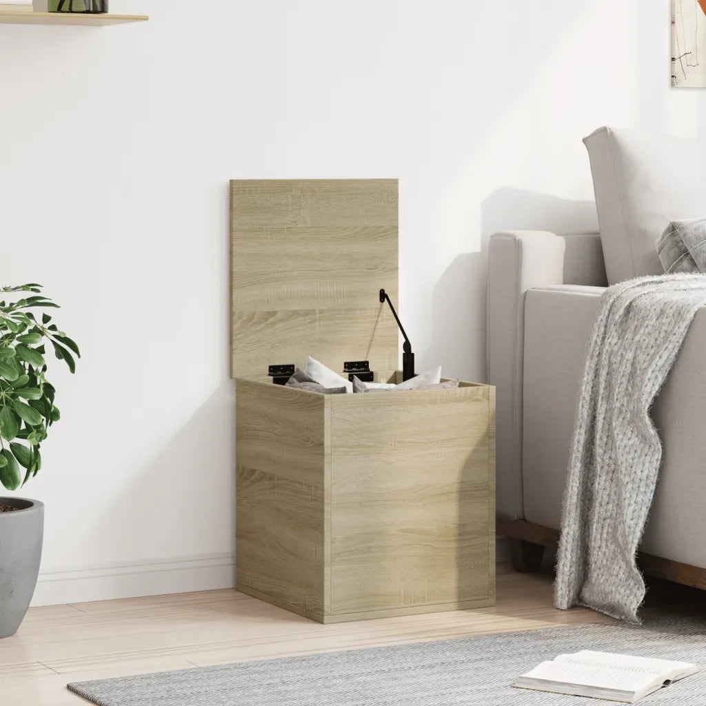 Contenitore Rovere Sonoma 40x42x46 cm Legno Multistrato 840648