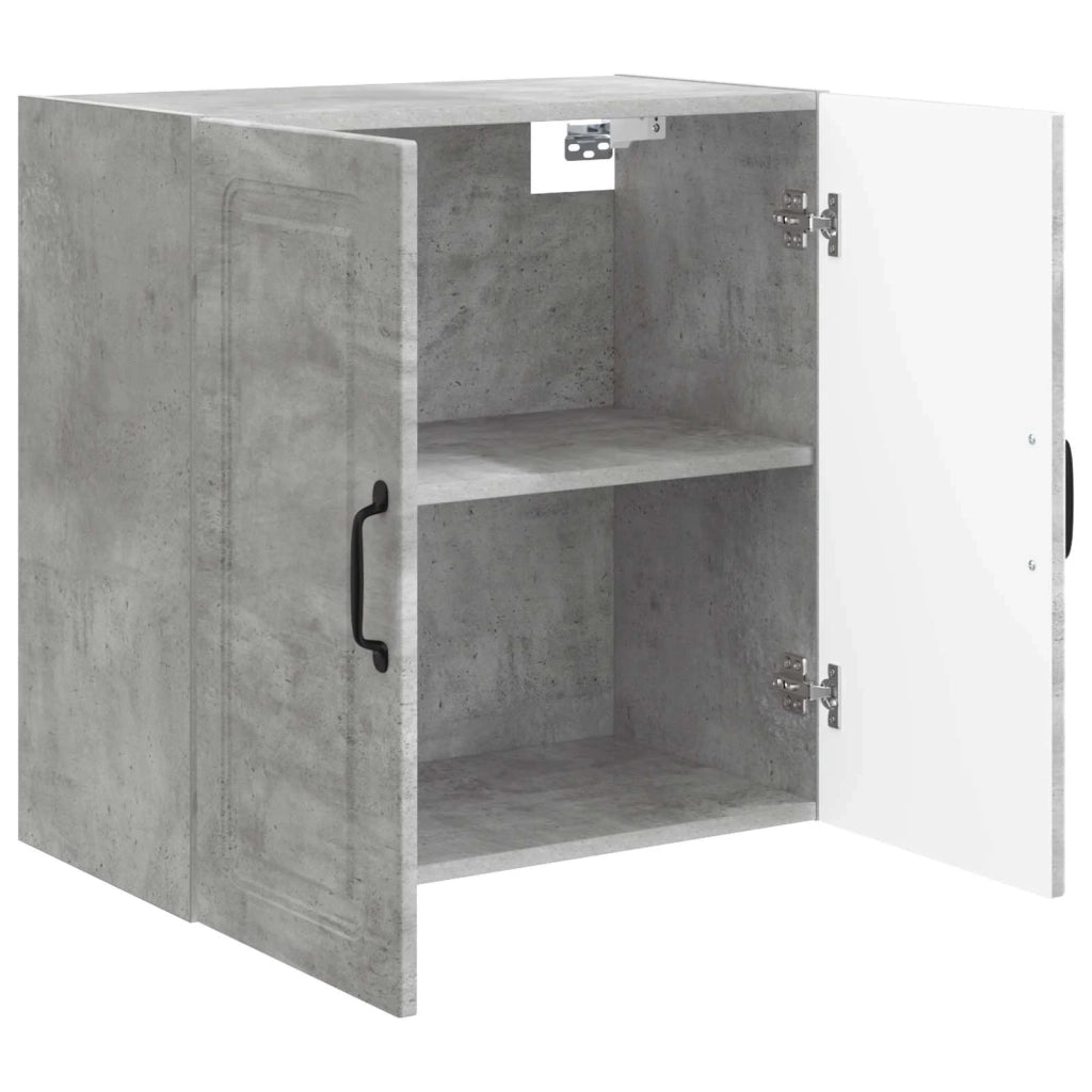 Mobiletto a muro Grigio Cemento 59 x 31 x 60 cm