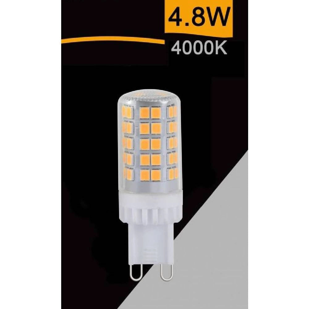 Trade Shop - Lampadina Tubolare Led Smd G9 4.8w 600lm Luce 3000k 6500k 4000k Sparac-g9-4.8w-ce5 -