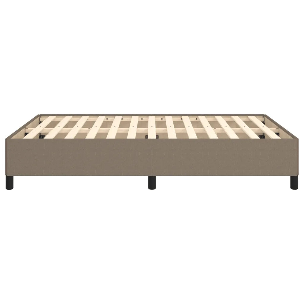 Giroletto senza Materasso-Struttura Letto Tortora 140x200 cm in Tessuto 747936