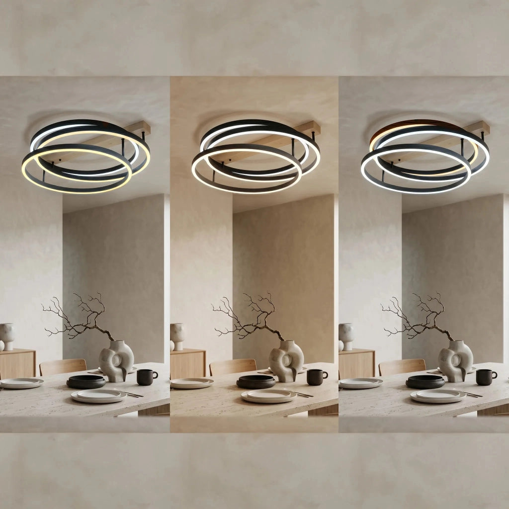Lampada Da Soffitto Led Swe058-c Black