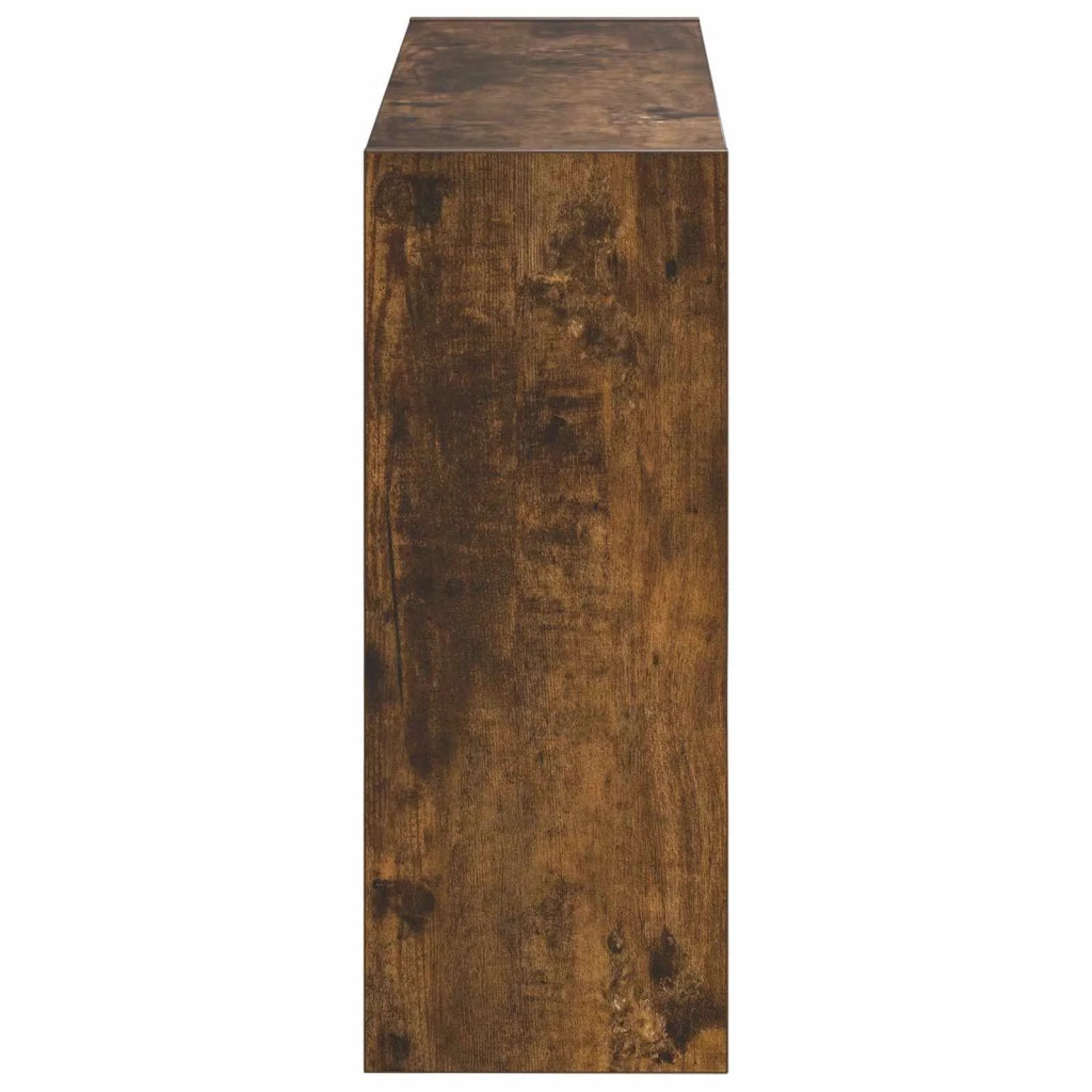 Mobiletto per Scarpe da Muro ZWOLLE 71 x 17 x 43 cm Rovere Fumo 896410