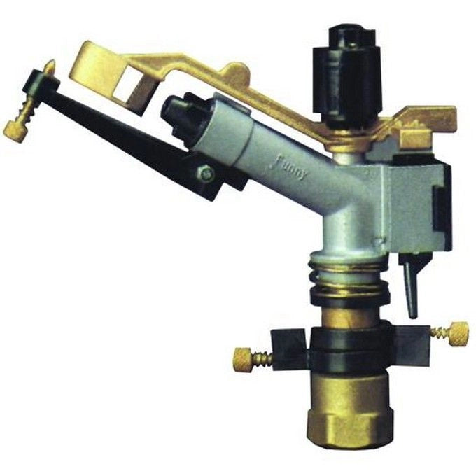 Sime 78260-40 Funny Irrigatore ad Intermittenza a Settori Attacco Femmina 1'' Gittata 19.50 m 4 atm colore Giallo