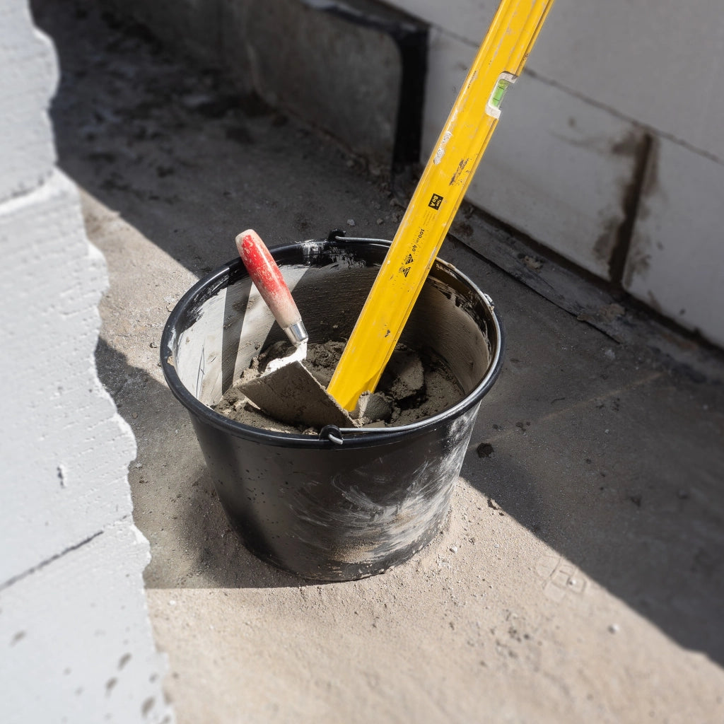 Secchio da costruzione KADAX 12L, secchi in plastica resistenti per uso domestico e giardinaggio, confezione da 15 pezzi