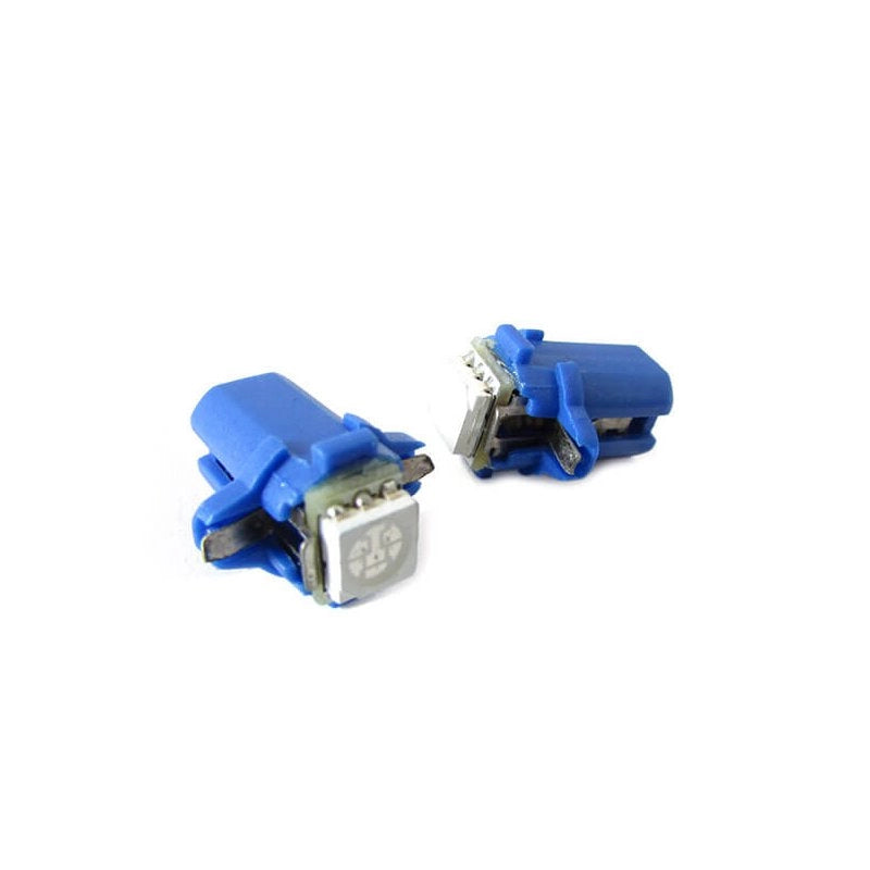 Lampada Led T5 B8.3D B8,3D Colore Blu Blue Luci Cruscotto e Strumentazione 12V