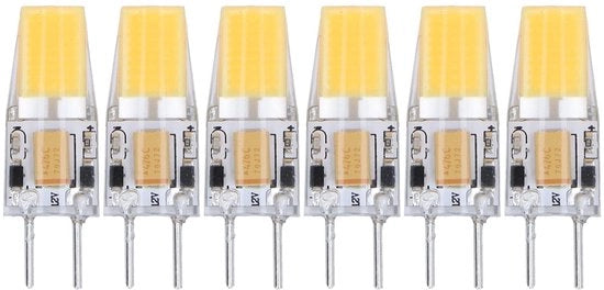 Lampada a Incandescenza 5W Economica - Supporto Lampada GY6.35 - Materiale Silicone - Durata 50.000 Ore - Installazione Facile - Scambio di Calore Ottimale - Lampada