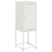 Credenza | Madia | Buffet da pranzo | Armadio da pranzo Bianca 36x39x107 cm in Acciaio