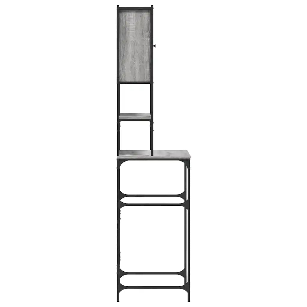 Mobile per Lavatrice Grigio Sonoma 68x48,5x194 cm CFW4089759