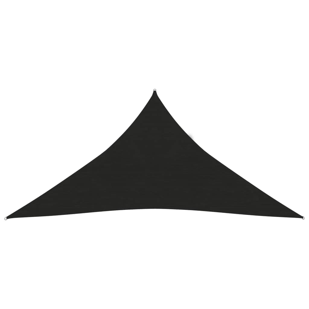 Vela ombreggiante/ombrellone 160 g/m² nero 4,5 x 4,5 x 4,5 m HDPE 02_0009208