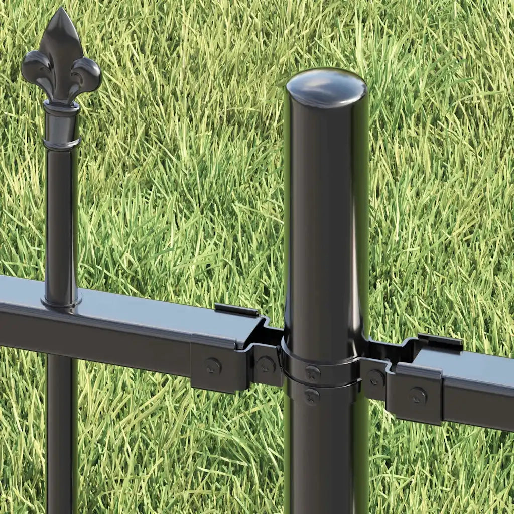 Recinzione per Giardino Woerden Grigio 240 x 140 cm 42003959
