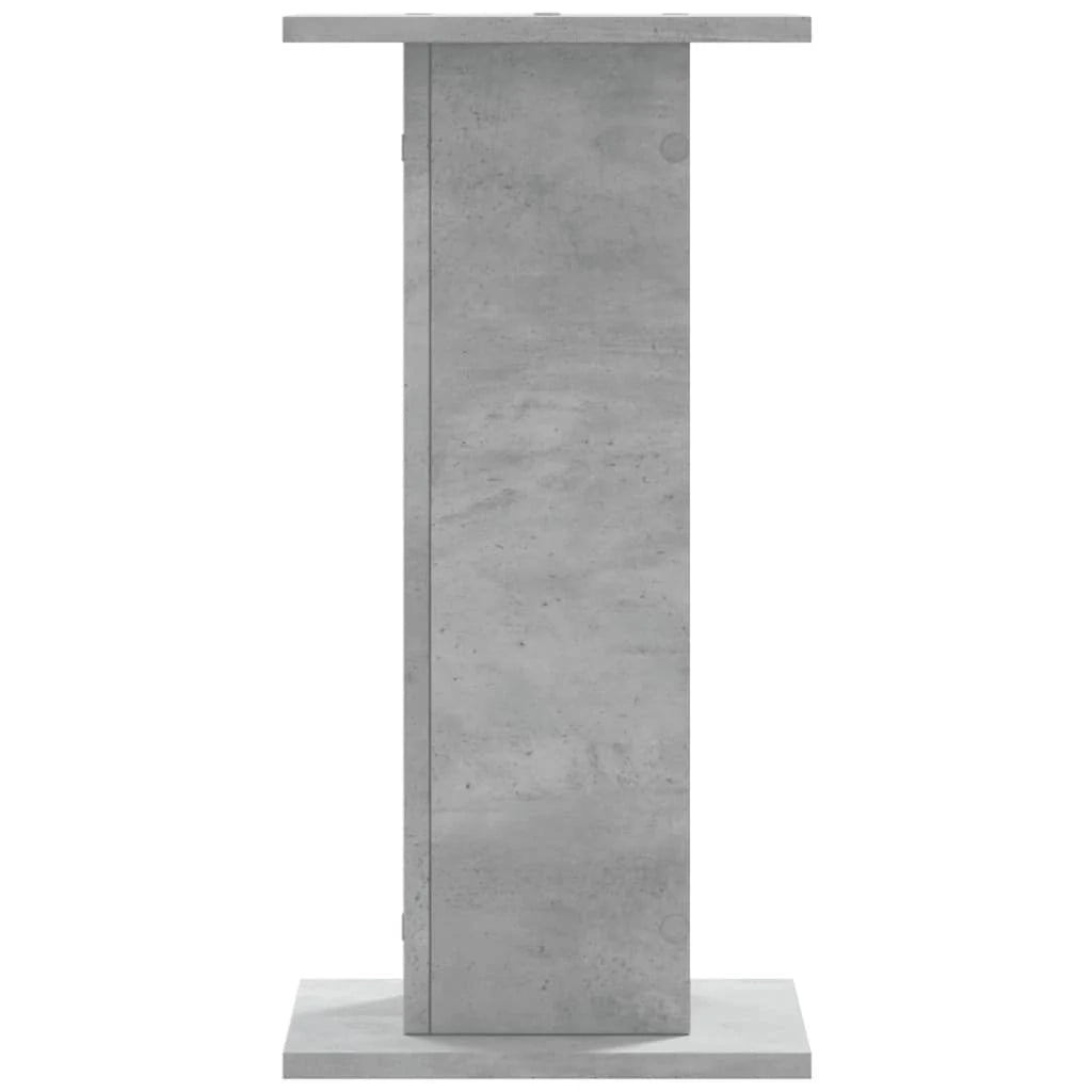 Portavasi mobili per fiori set da 2 legno ingegnerizzato grigio 02_0045333
