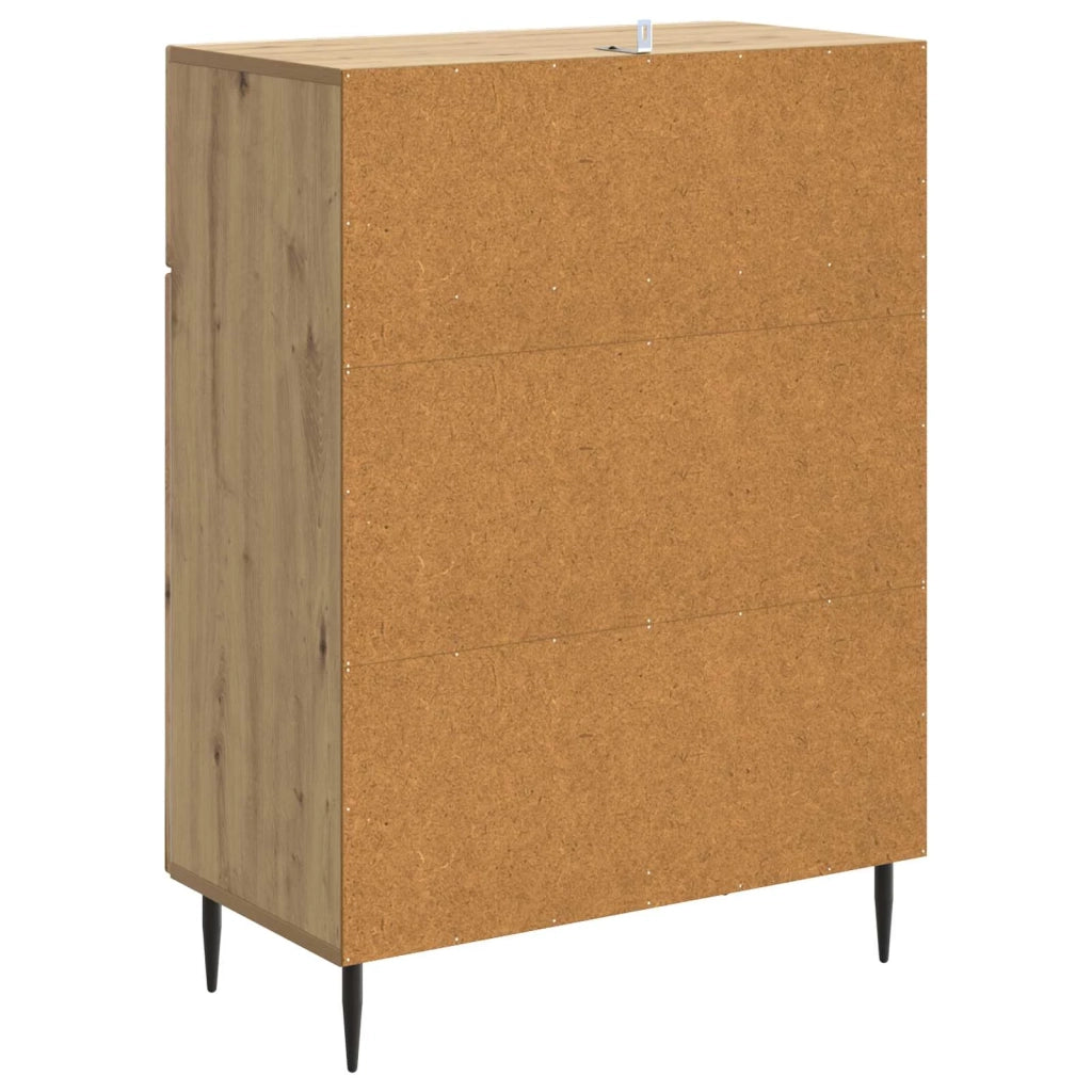 Credenza con cassetto Rovere Artigianale 66 x 34,5 x 89,5 cm 894874