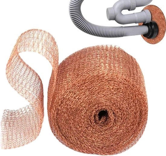 Doppia Lastra Rete di Filo di Rame - Barriera per Lumache e Bloccatore di Filler per Protezione del Giardino.