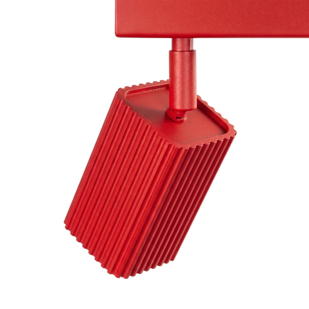 Plafoniera RAYO 6L rossa