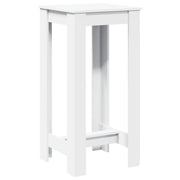 Tavolo da Bar Bianco 51x50x103,5 cm in Truciolato