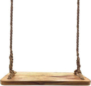 Sedia a Sospensione in Legno di Paulownia 60x20x3cm con Supporto per Bambini - Sedia a Sospensione Acquatica per Esterni - Adatta per Bambini e Adulti