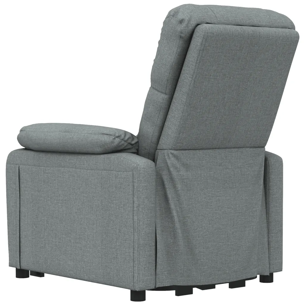 Poltrona Elettrica Massaggiante Grigio Scuro in Tessuto cod mxl 32445