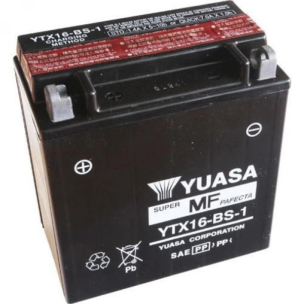 BATTERIA YUASA YTX16-BS-1 12V 14 Ah