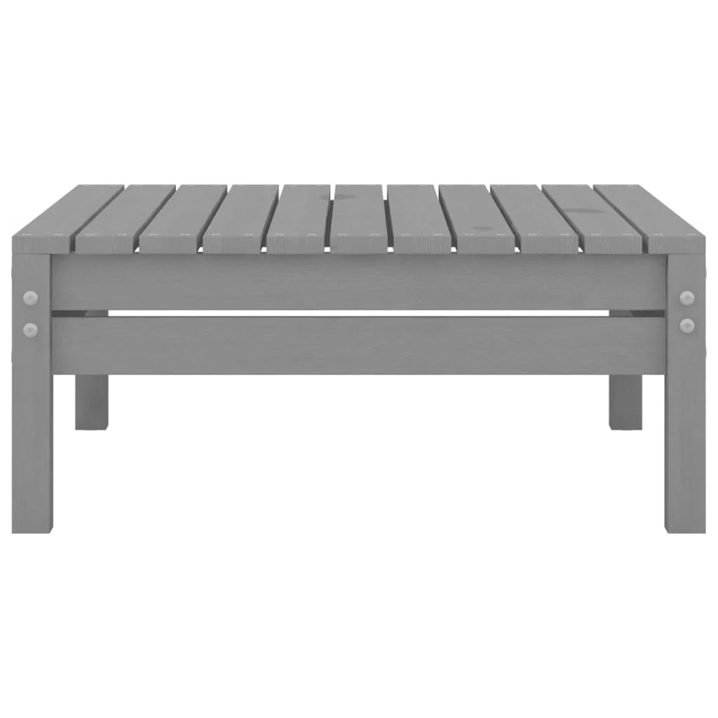 Set di mobili da giardino mobili da esterno 5 pezzi legno di pino massiccio grigio 02_0016581