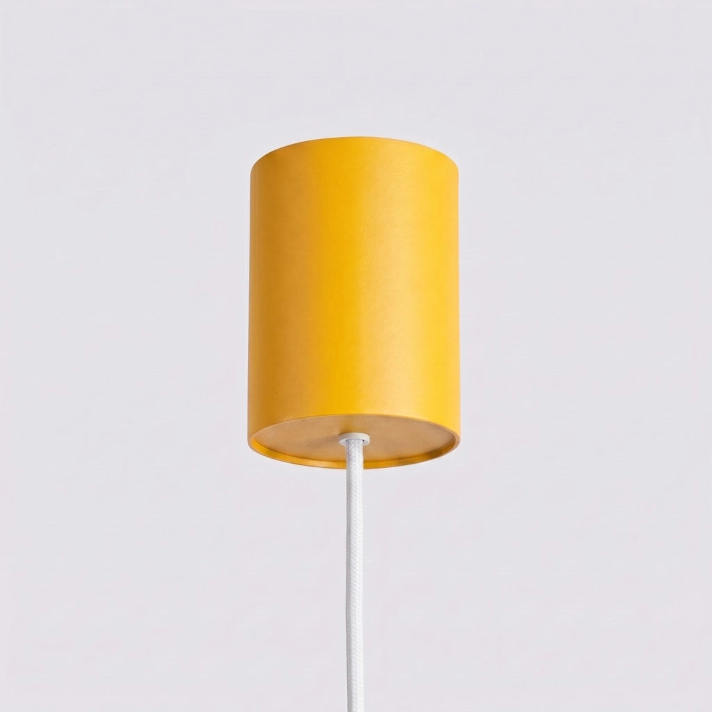 Lampadario AURA 4 giallo Gx53