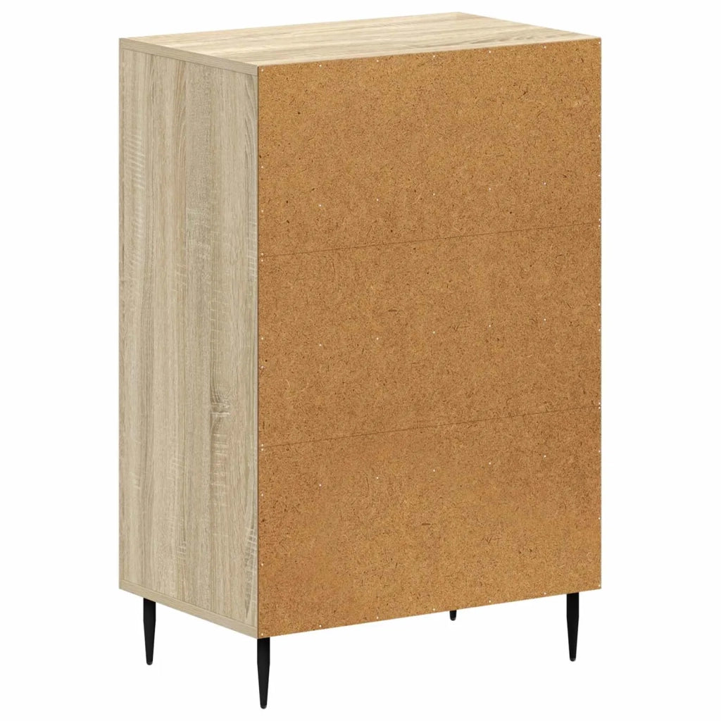 Mobiletto da Bagno HAARLEM Rovere Sonoma 59,5 x 31 x 80 cm 896837