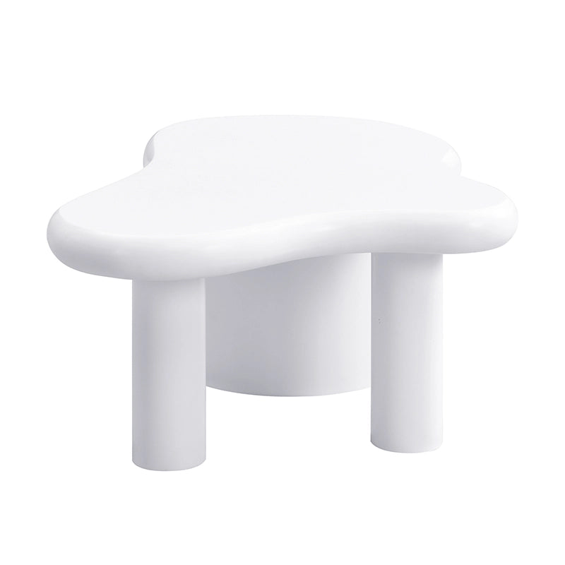 Tavolino da salotto moderno - Zephmum - Forma irregolare, 2 cassetti, stabile