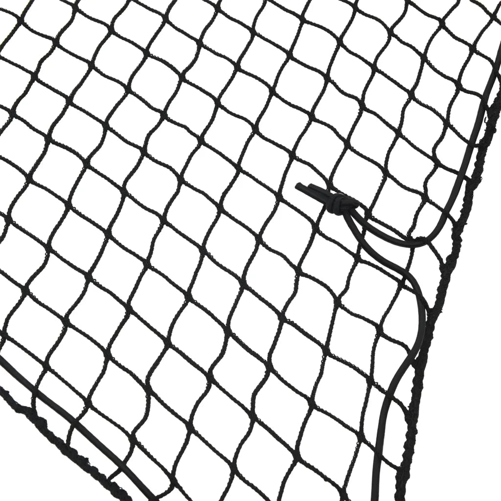 Rete per Rimorchio con Corda Elastica Nero 2,7x1,5 m in PP CFW6711811