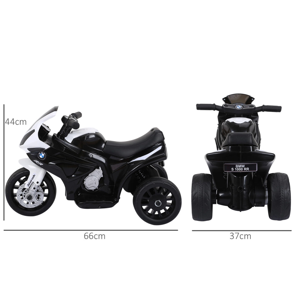 Motorradino Elettrico per Bambini BMW S1000RR 6V con Luci e Musica ¨C zephmum ¨C Nero