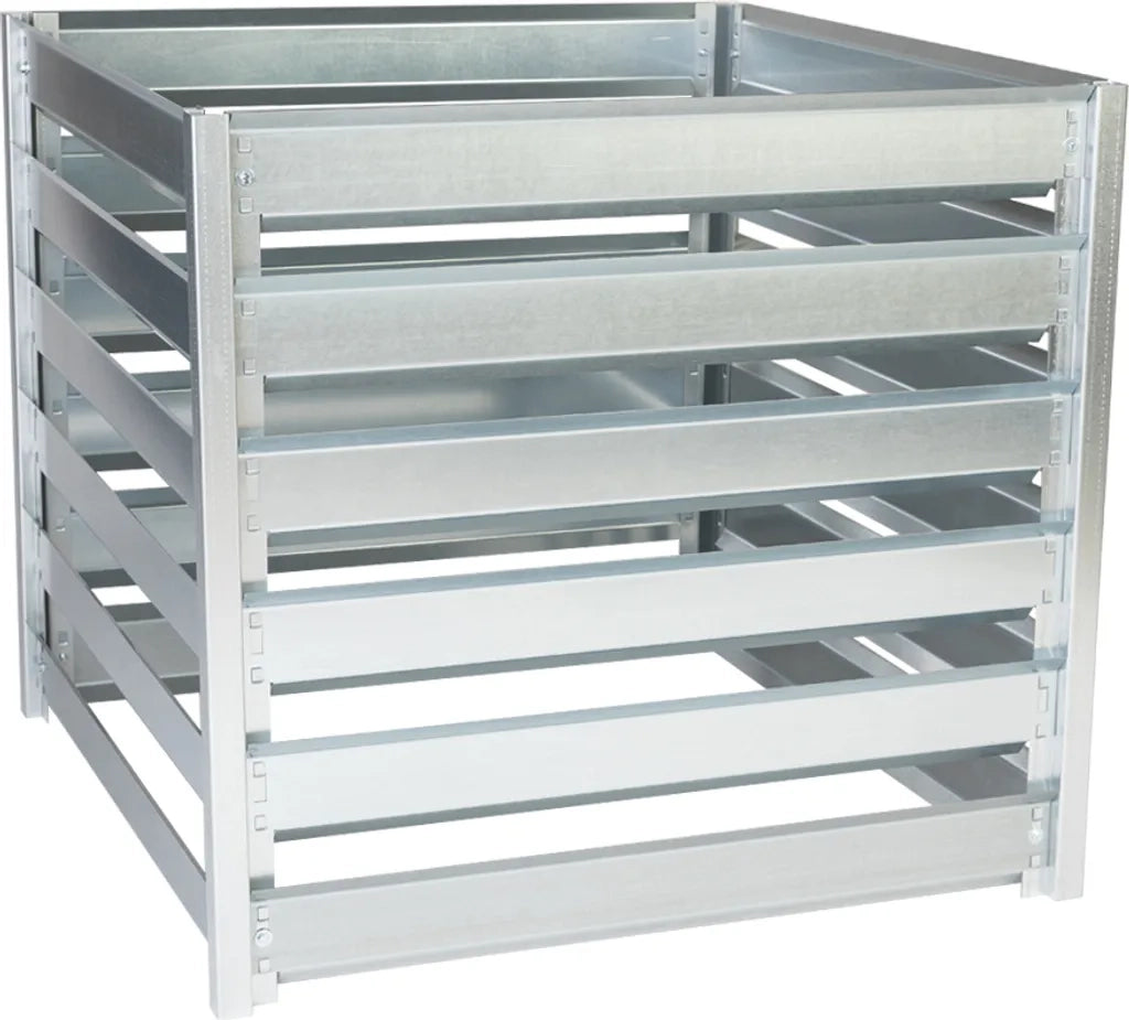 Compostiera da giardino Timbela M800 - 91 x 91 x H85 cm / 704L