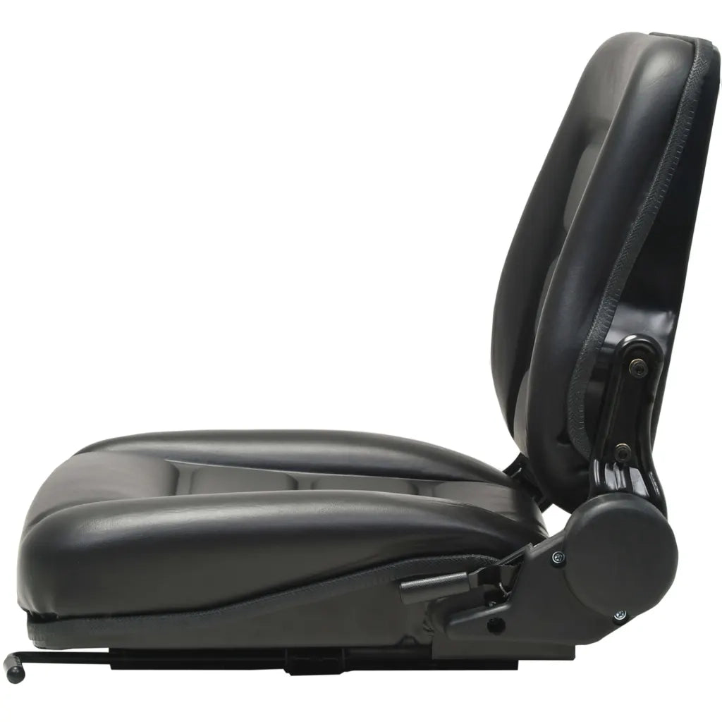 Sedile per Trattore e Muletto con Schienale Regolabile Nero CFW6012434