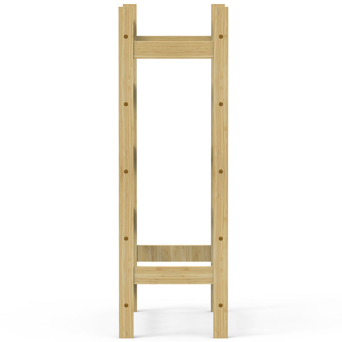 Cantinetta Portabottiglie di Vino  20 Posti in Legno Bambù Naturale