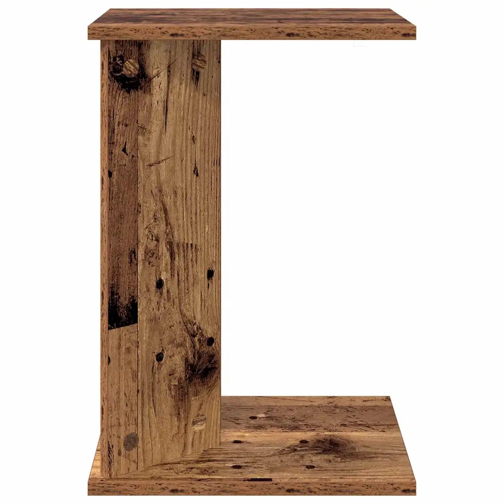 Tavolino Legno vecchio 35 x 25 x 50 cm Legno multistrato