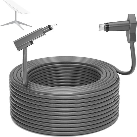 Cavo di sostituzione per Starlink V2 Estensione di cavo acqua resistente con terminali di fine - Accessori Starlink.