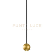 SOSPENSIONE PER BINARIO AD INCASSO SHIFT BALL ORO IN METALLO 48V 6W 3000K 590LM Ø50X47MM