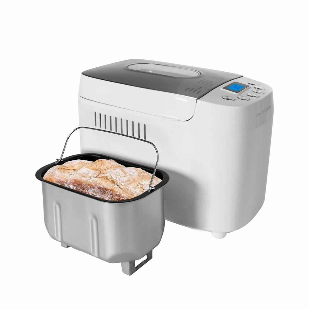 Trade Shop - Macchina Del Pane 850 Watt Con 15 Programmi Automatici 3 Pesi Impostabili Display Lcd -