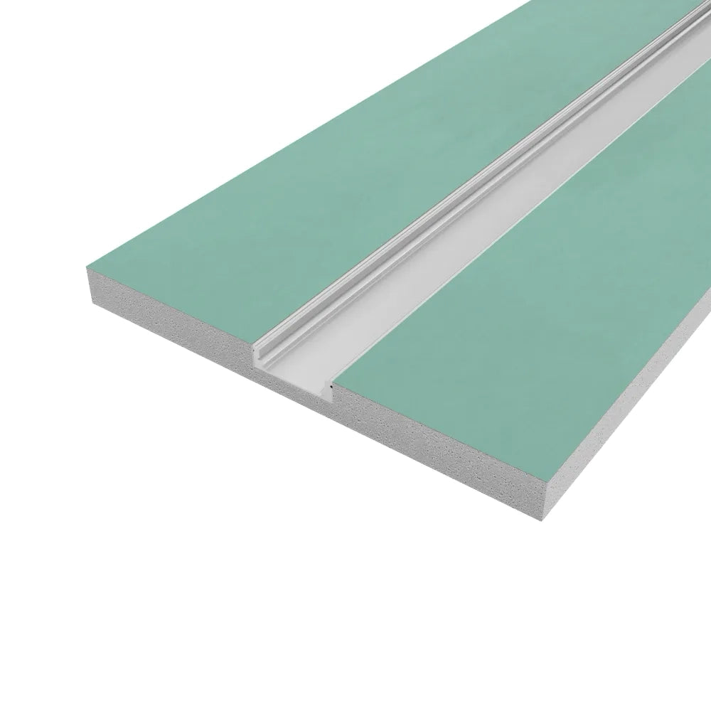 Cartongesso con profilo in alluminio integrato 1m resistente all'umidità
