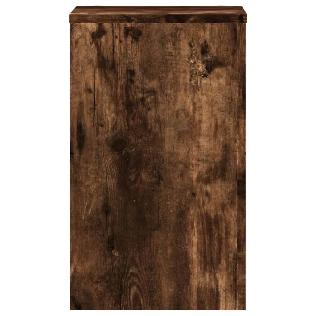 Portavasi mobili per fiori set da 2 legno ingegnerizzato marrone 02_0045311