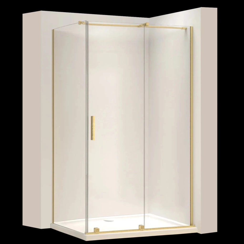 Cabina Doccia Rea Montana Gold Brush 100x80