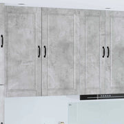 Mobile da cucina con porta-Armadio da cucina Grigio cemento 50 x 31 x 100 cm