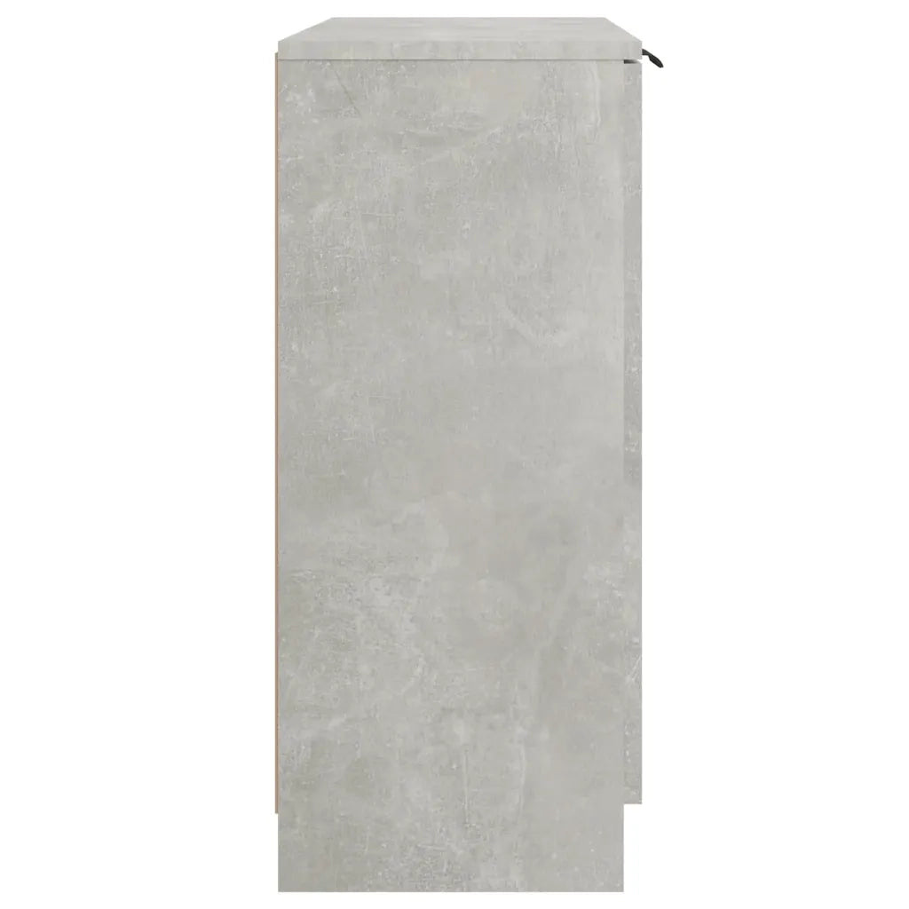 Credenza Grigio Cemento 60x30x70 cm in Legno Multistrato 811083