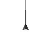 Lampada A Sospensione Contemporanea Archimede Metallo Nero Led 4W 3000K