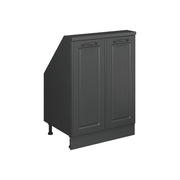 Mobile sottotetto Rion Antracite rustico/Antracite con 2 porte Vicco