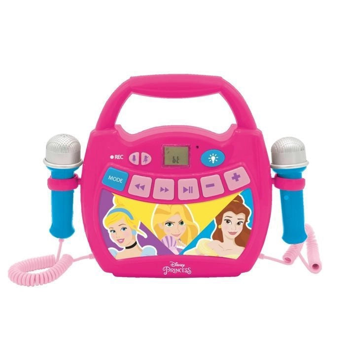 PRINCIPESSA DISNEY - Altoparlante Bluetooth - Effetti luce e Microfoni e batteria ricaricabile inclusi